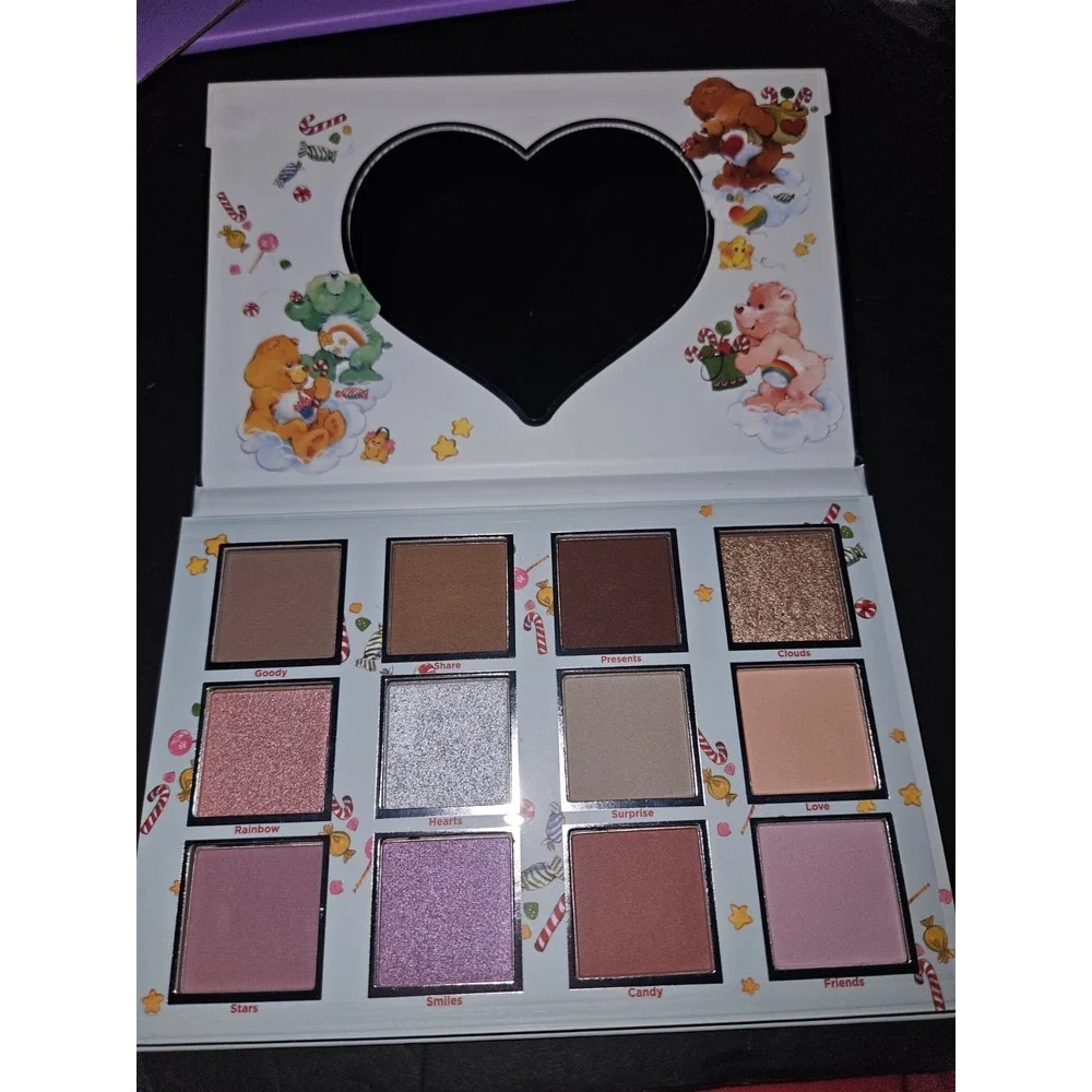 Taste Beauty Care Bears Holiday Eyeshadow Palette  New 12 Colors!